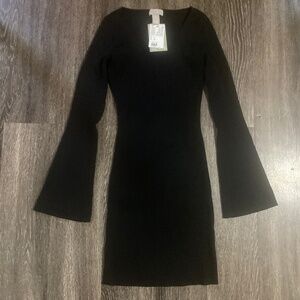 H&M ribbed knit dress